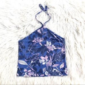 ❌SOLD❌ PACSUN Floral Halter Top